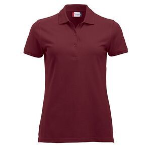 Clique Womens/Ladies Marion Polo Shirt / Burgundy